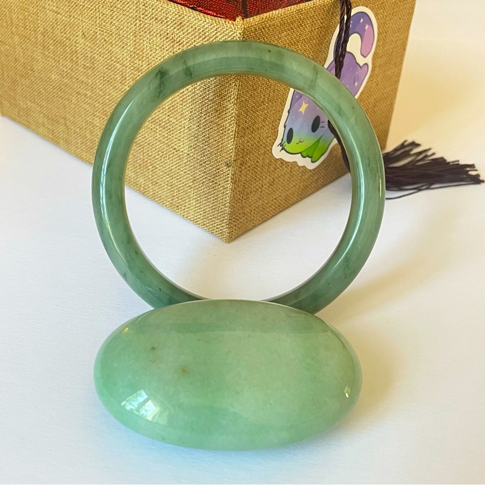 Authentic Natural Jade Bangle